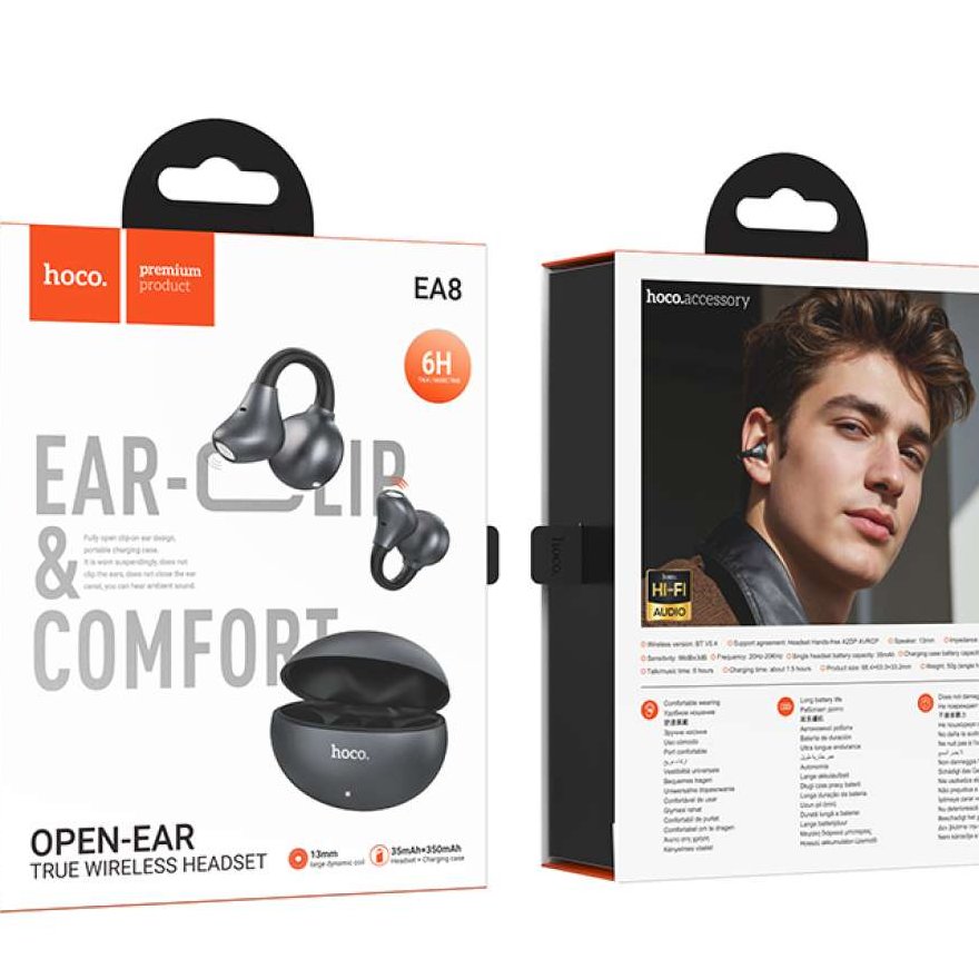 Wireless Headphones with Charging Case (BT v5.4)